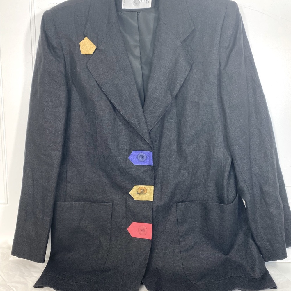Vintage new old stock 9/10 80s International Scene‎ blazer